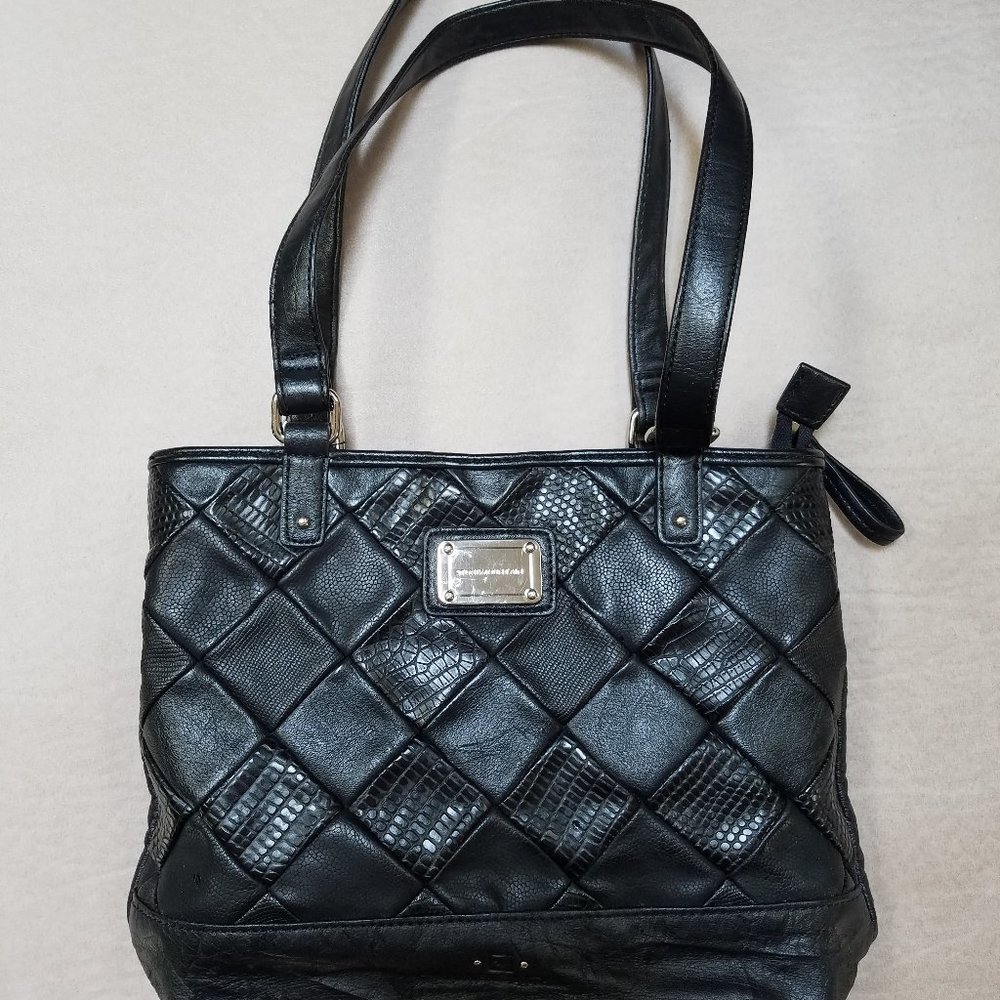 Stone Mountain Patchwork Leather Bag - image 1